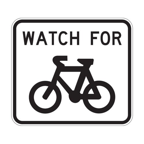 G9-57 Watch for Bicycles Sign