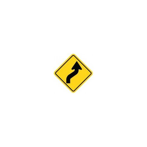 Warning Sign - Reverse Curve (Specify Left or Right)