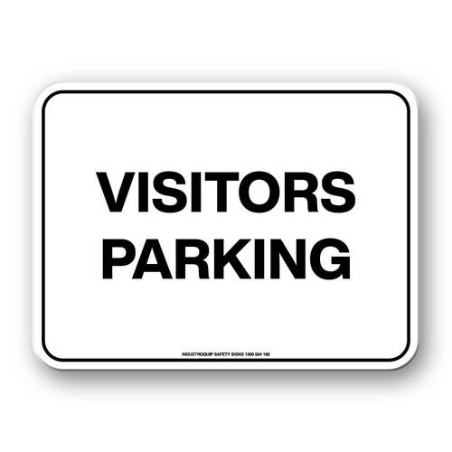 Notice Sign - Visitors Parking