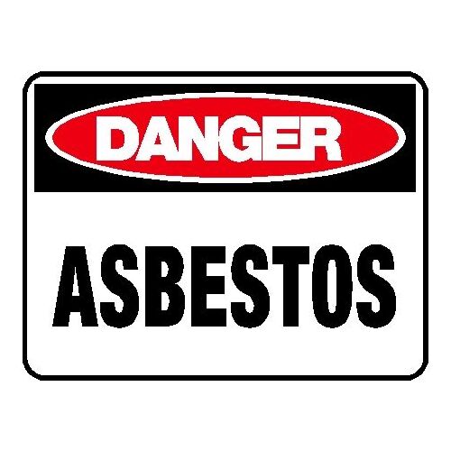 Danger Sign - Asbestos