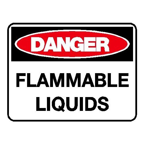 Danger Sign - Flammable Liquids