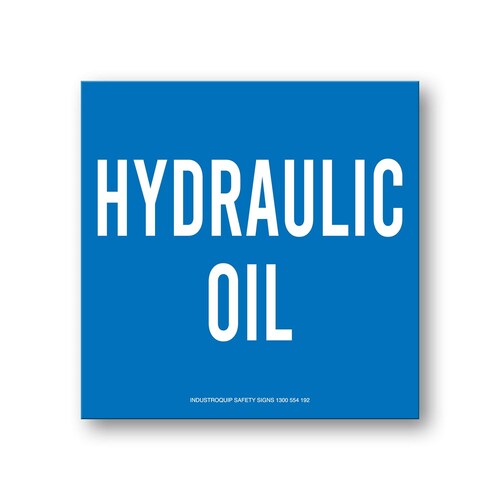 Hydraulic Oil Stickers - Pack of 10