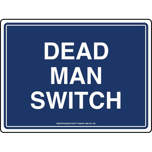 Mining Sign - Dead Man Switch