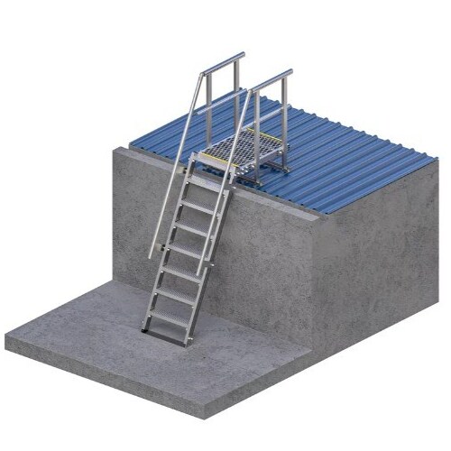 ALTO™  Aluminium Step Ladder with 900mm platform